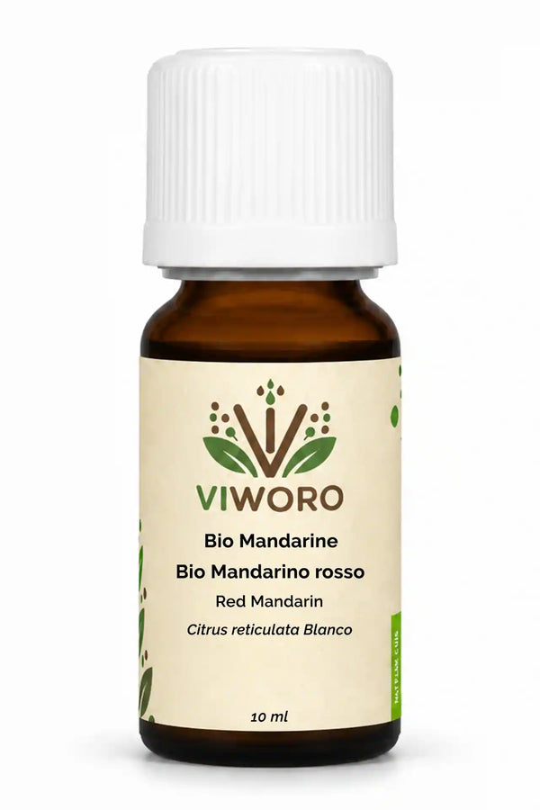 Bio Rote Mandarine ätherisches Öl Viworo 10 ml Flasche