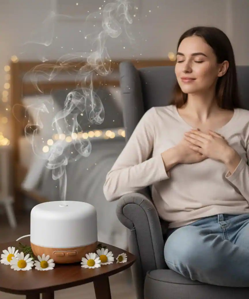 Entspannung mit dem Duft der Kamille