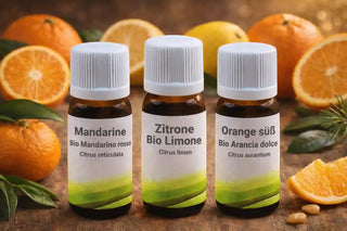 Trio Citrus: Set di Oli Essenziali Biologici – Limone, Arancia, Mandarino - Viworo