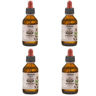VitalQuartetto: Ginseng, Damiana, Equiseto & Tarassaco