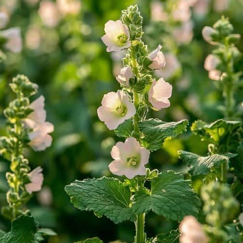 Marshmallow plant - Althaea officinalis