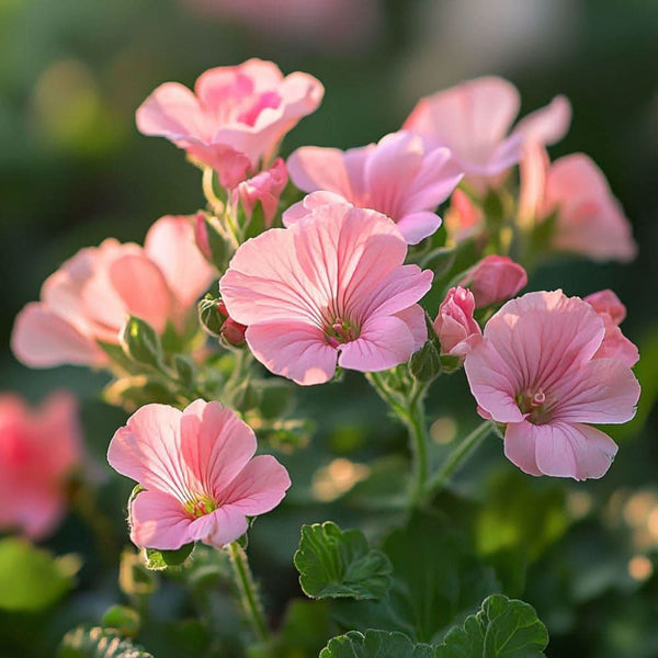 Geranium Pelargonium graveolens plant