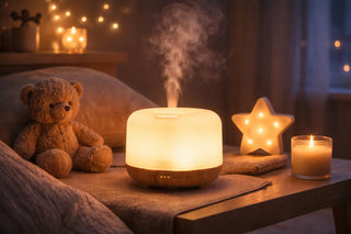 Diffusore lampada 500ml con peluche, stella luminosa e candela di sera