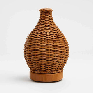 Diffusore di oli essenziali in rattan vuoto, design elegante