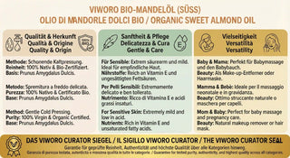 Guida ai benefici dell'olio di mandorle: ideale per massaggio neonatale, smagliature e pelle secca.