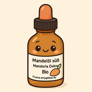 Olio di Mandorla Dolce Bio - Puro Olio di Prunus Amygdalus Dulcis per Pelle, Capelli & Benessere - Bio des Gstrein Patrick