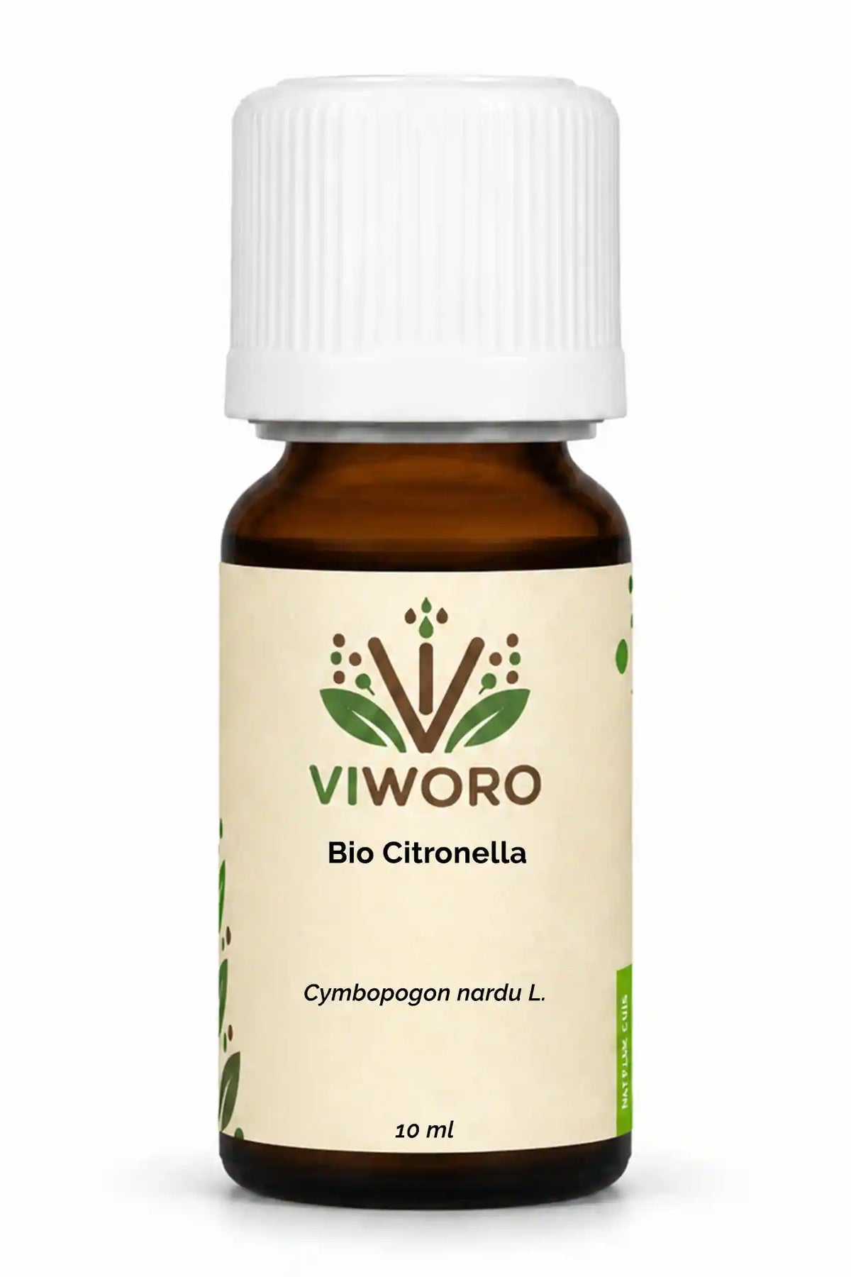 Bio Citronella ätherisches Öl Viworo 10 ml Flasche