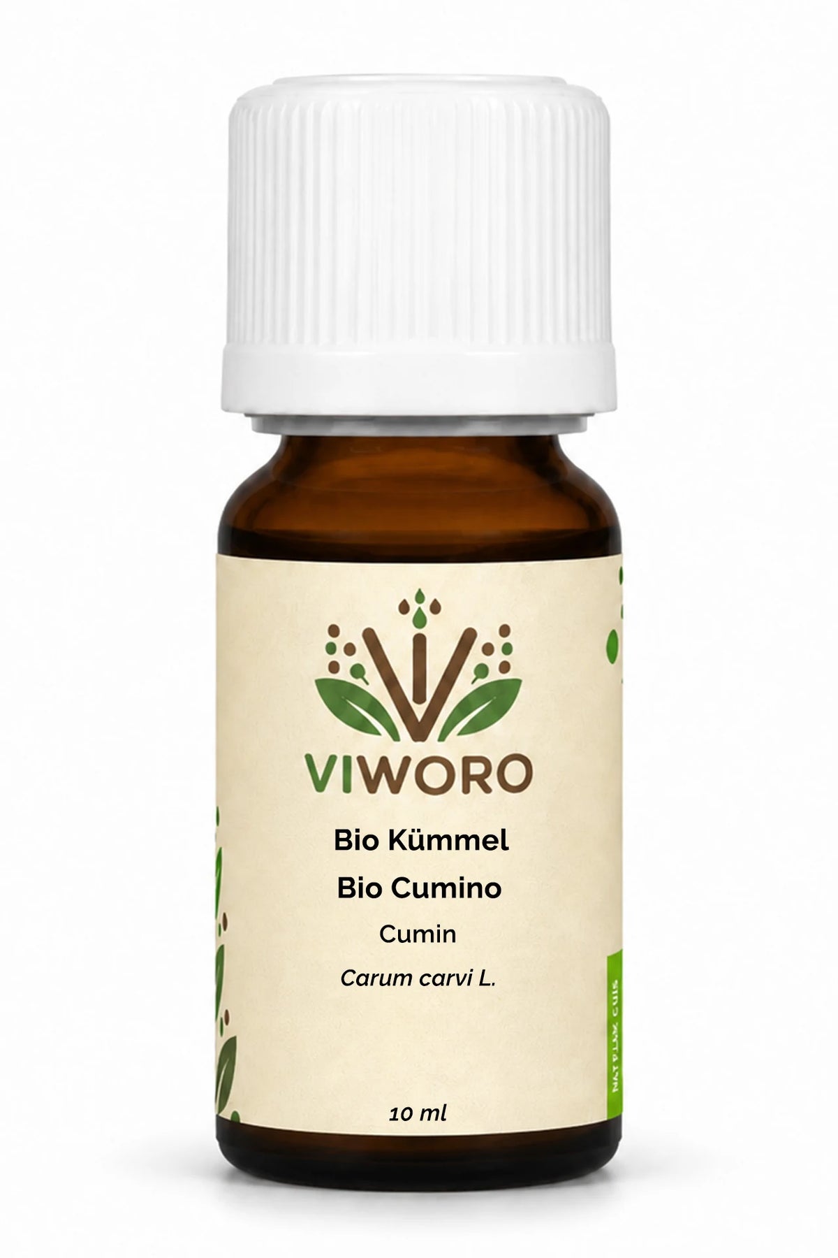 Organic Caraway essential oil Viworo 10 ml bottle