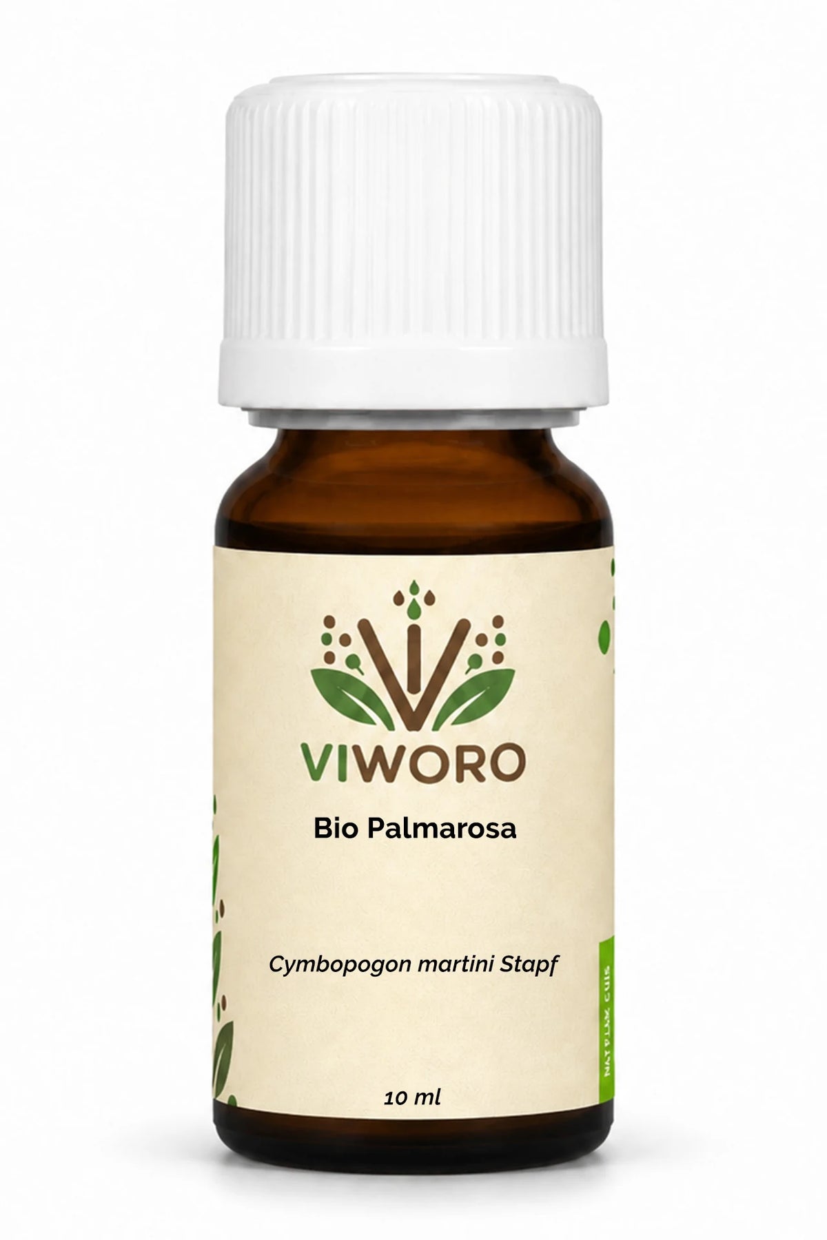 Bio Palmarosa ätherisches Öl Viworo 10 ml Flasche