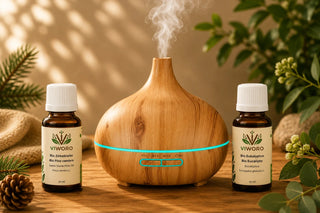 Set Diffusore Alpino Viworo con Bio Pino Cembro e Bio Eucalipto da 10 ml